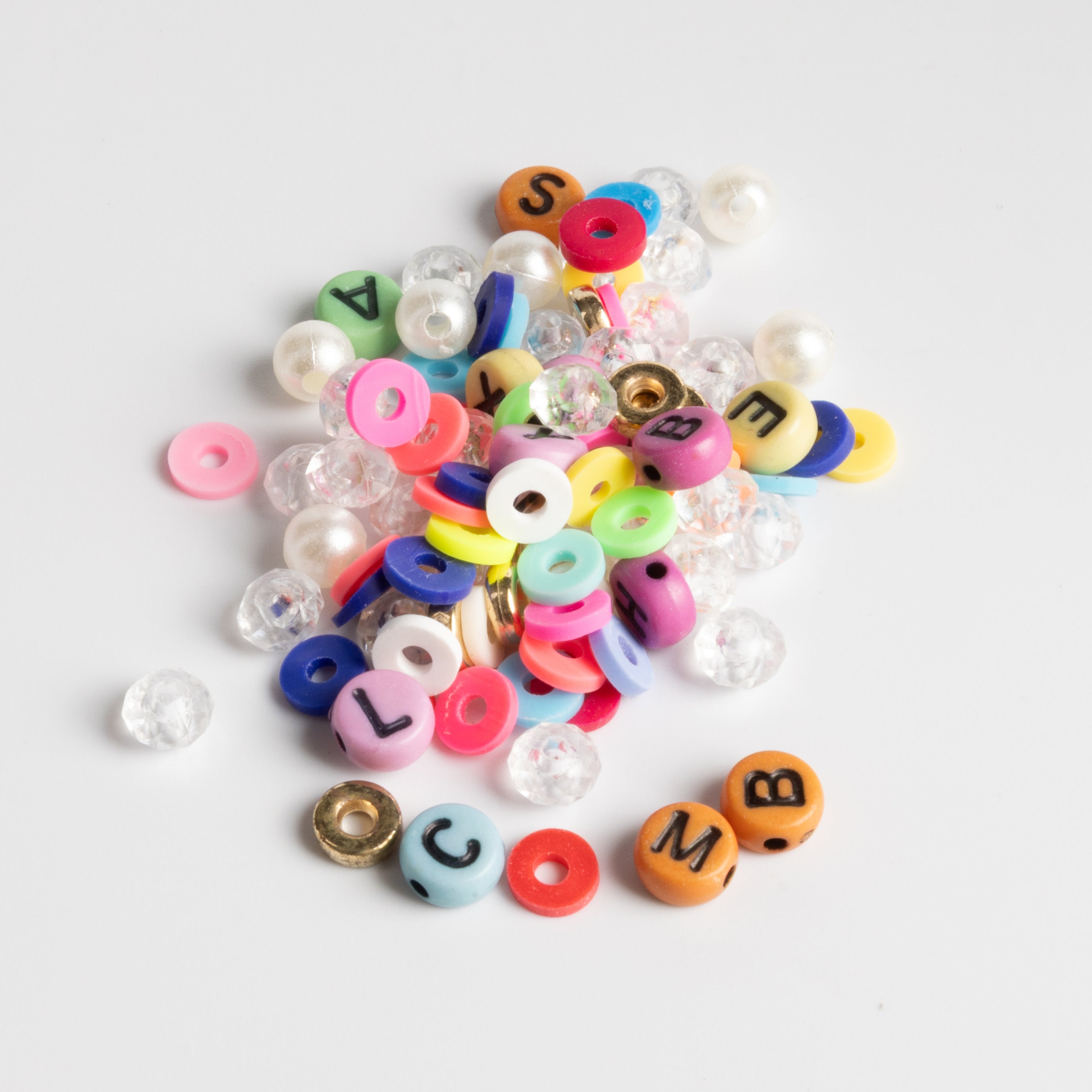 Milk Bottle Neon Glow Sun Charm Neon Bead DIY Jar