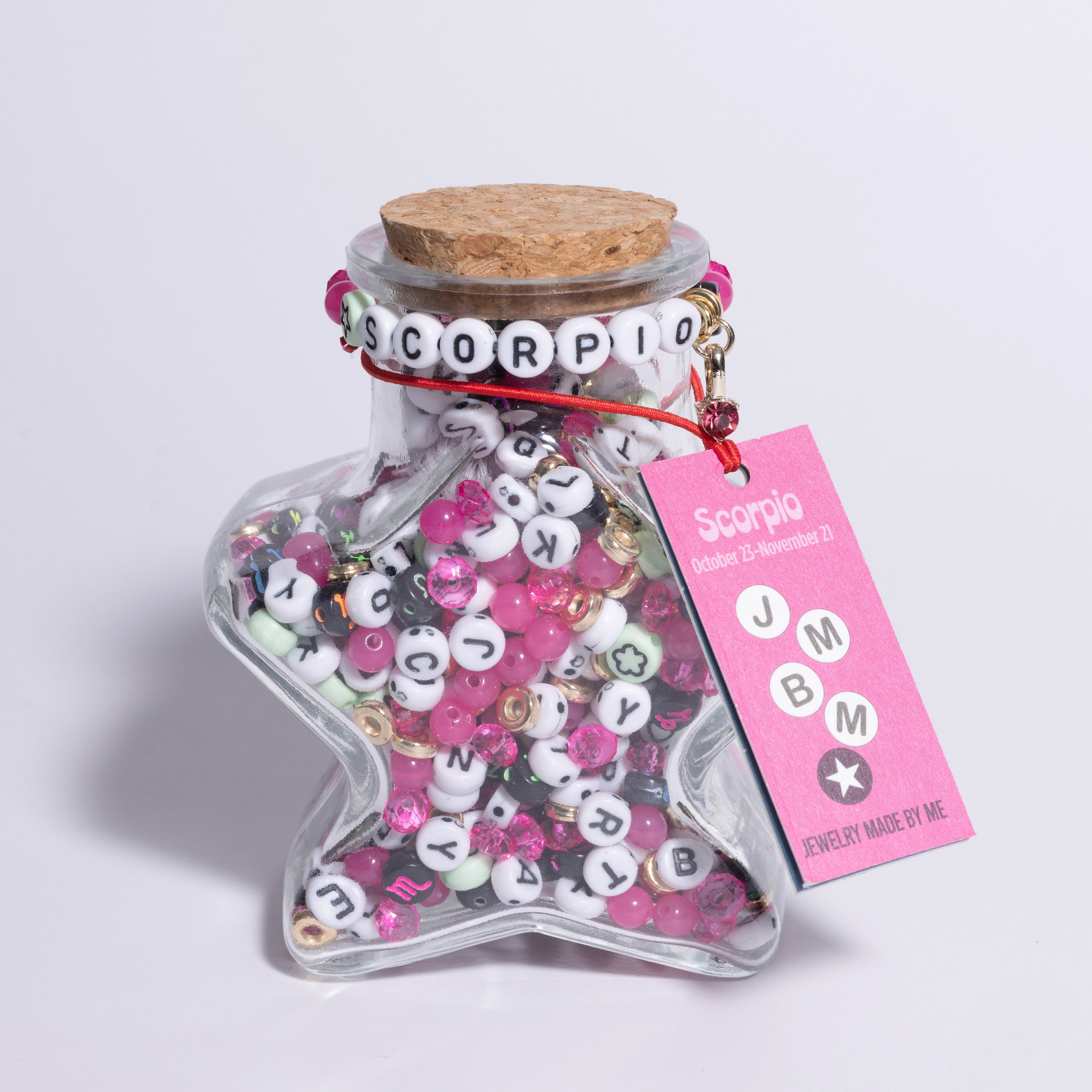 Scorpio Zodiac Sign Star DIY Bead Kit