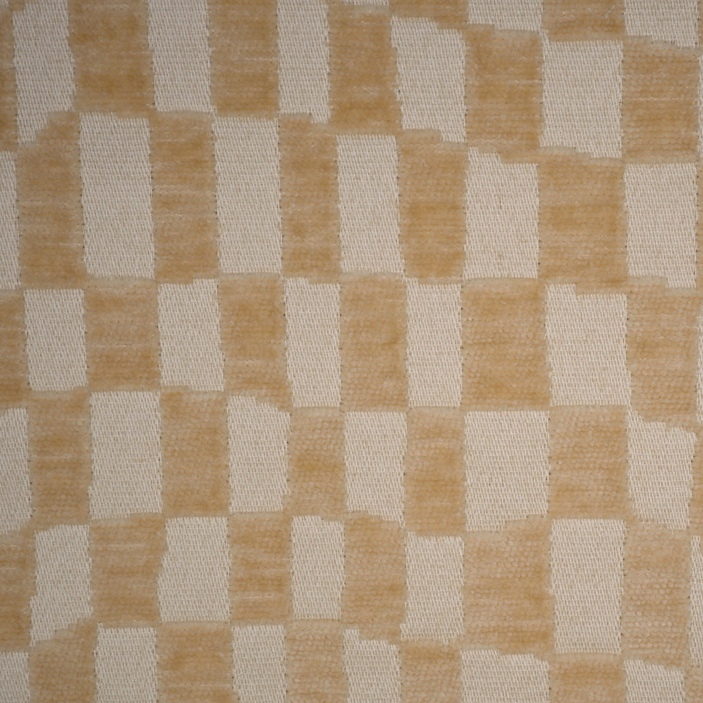 CHECKMATE - CHECKERED DESIGN CHENILLE UPHOLSTERY FABRIC