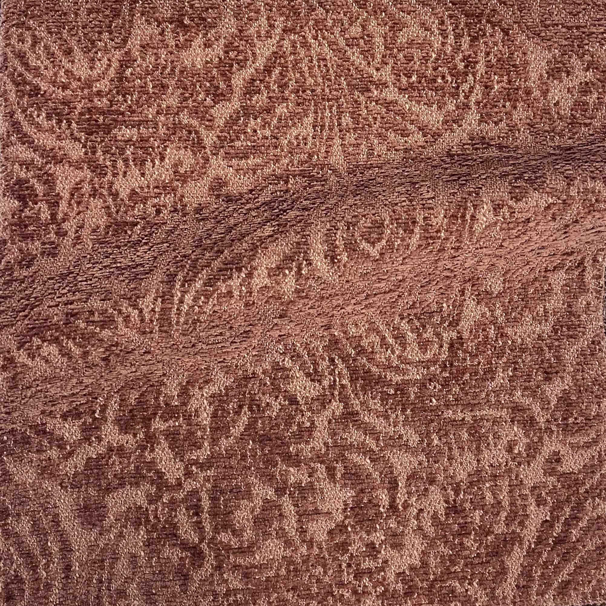 EVERLY - BOUCLE WRAP PAISLEY DESIGN JACQUARD UPHOLSTERY FABRIC BY THE YARD