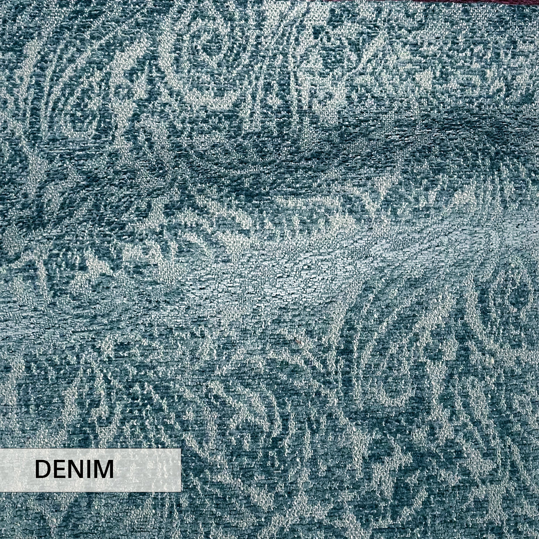 EVERLY - BOUCLE WRAP PAISLEY DESIGN JACQUARD UPHOLSTERY FABRIC BY THE YARD