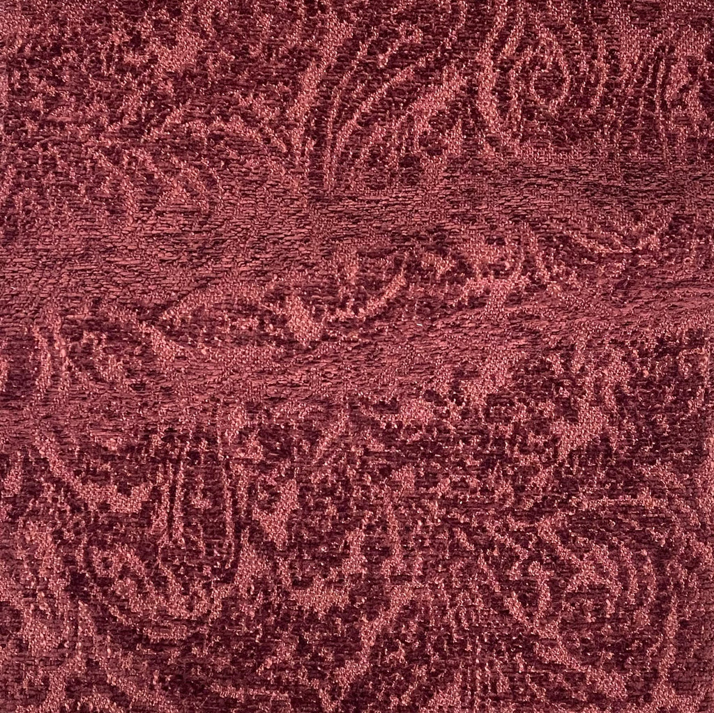 EVERLY - BOUCLE WRAP PAISLEY DESIGN JACQUARD UPHOLSTERY FABRIC BY THE YARD