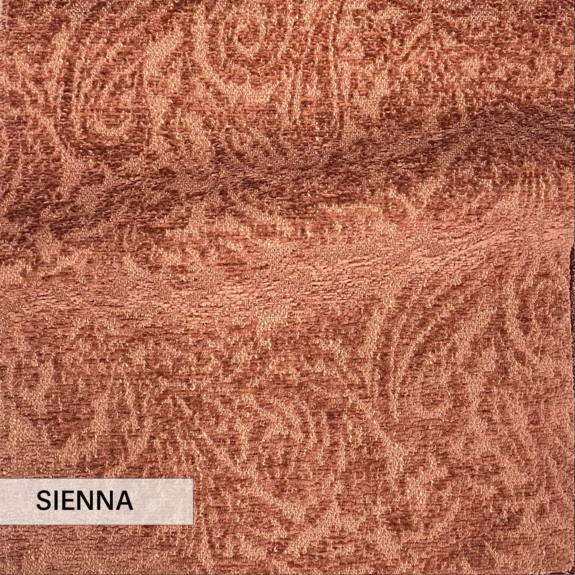EVERLY - BOUCLE WRAP PAISLEY DESIGN JACQUARD UPHOLSTERY FABRIC BY THE YARD