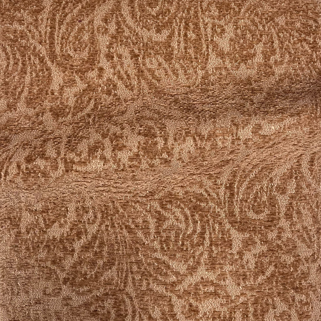 EVERLY - BOUCLE WRAP PAISLEY DESIGN JACQUARD UPHOLSTERY FABRIC BY THE YARD