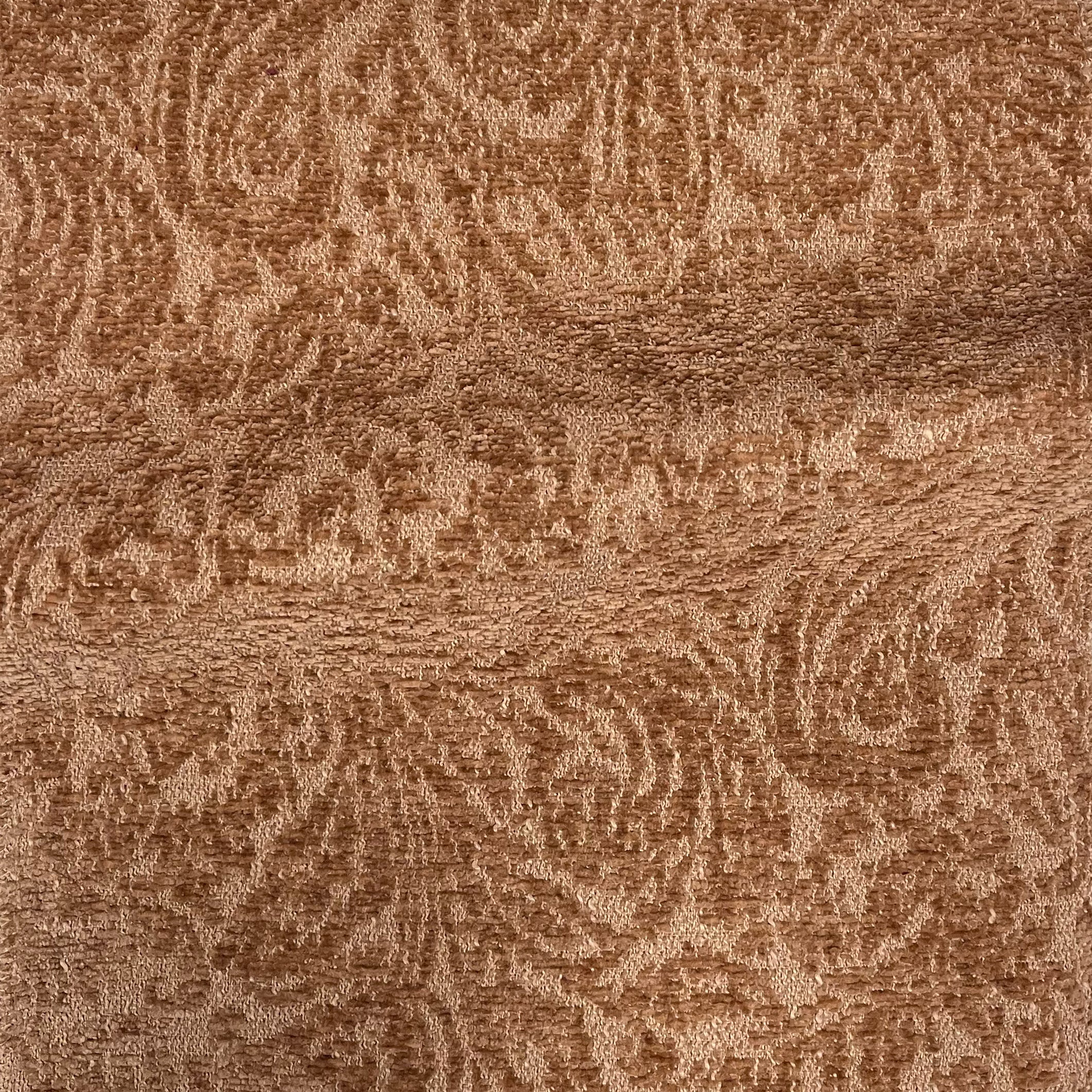 EVERLY - BOUCLE WRAP PAISLEY DESIGN JACQUARD UPHOLSTERY FABRIC BY THE YARD