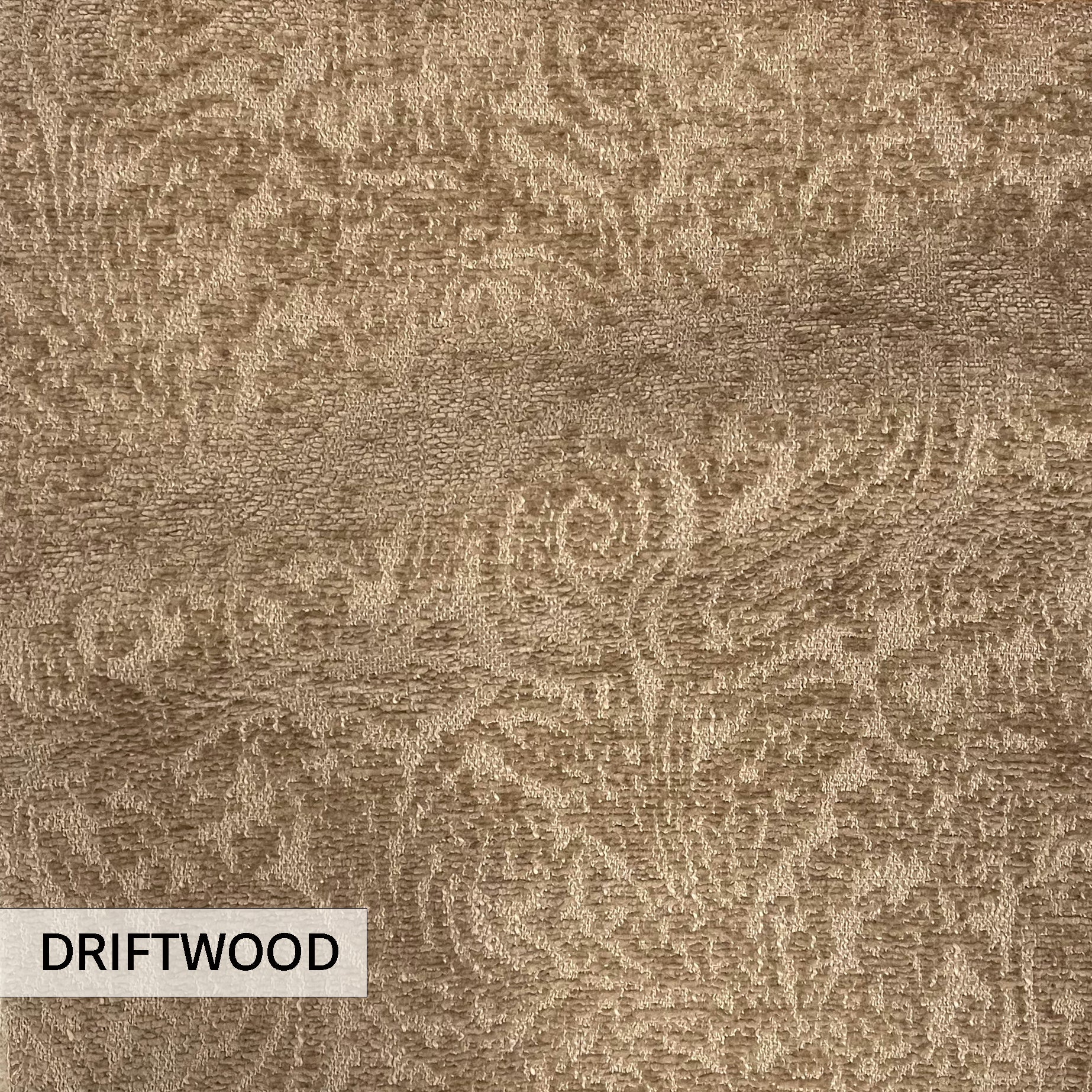 EVERLY - BOUCLE WRAP PAISLEY DESIGN JACQUARD UPHOLSTERY FABRIC BY THE YARD