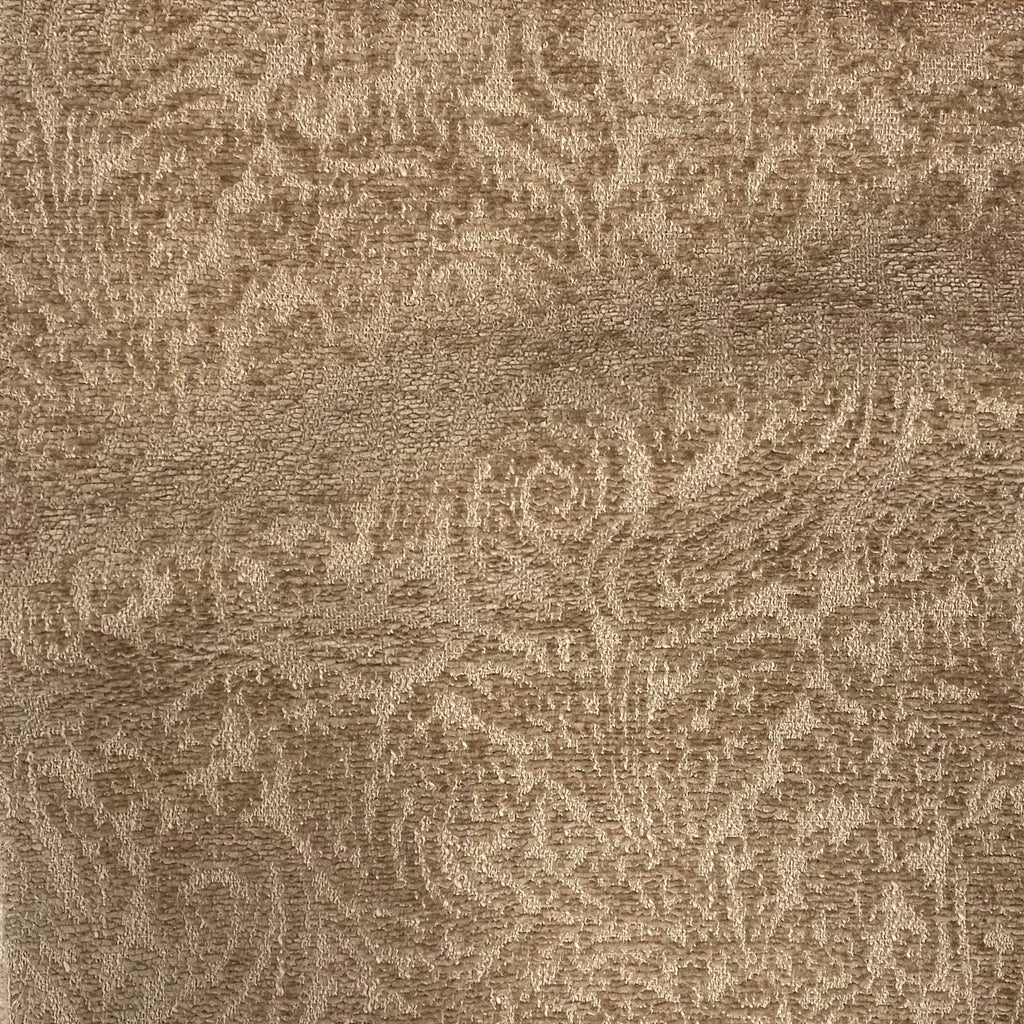 EVERLY - BOUCLE WRAP PAISLEY DESIGN JACQUARD UPHOLSTERY FABRIC BY THE YARD
