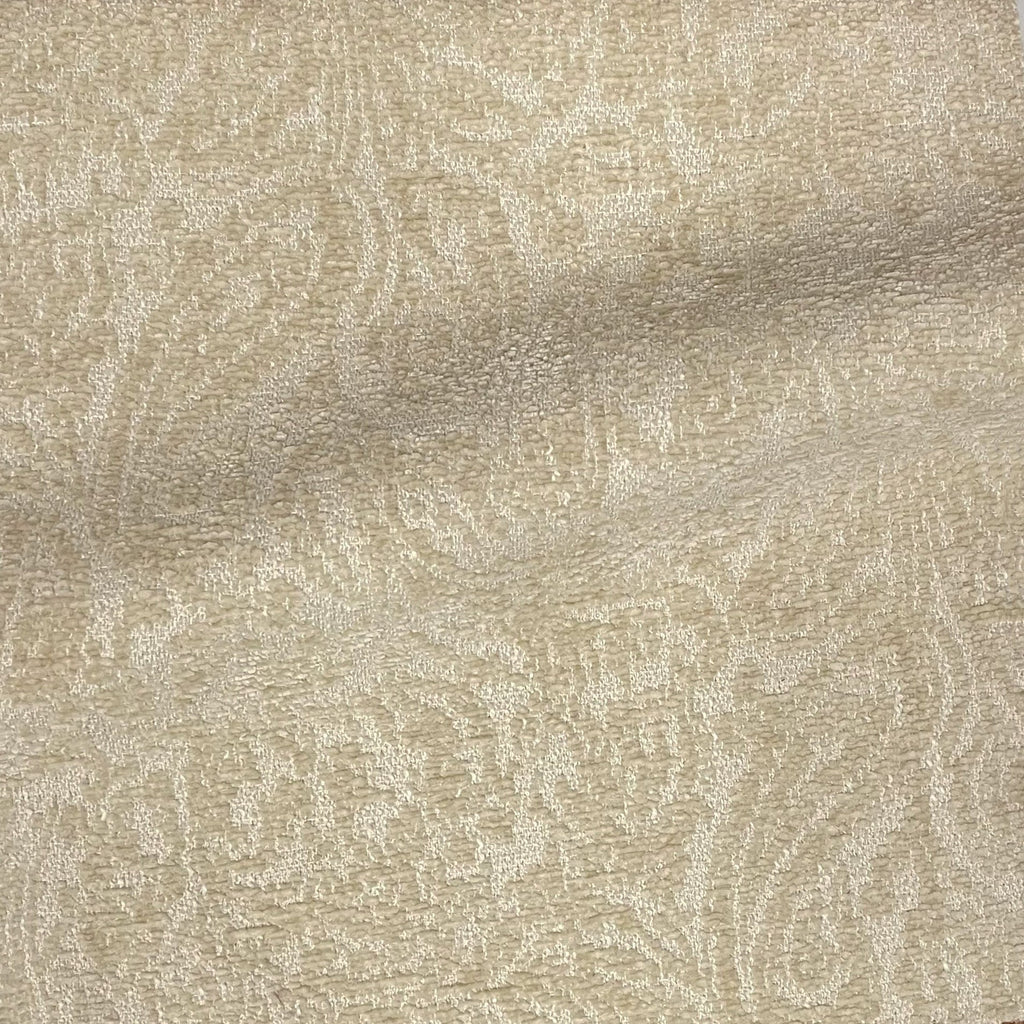 EVERLY - BOUCLE WRAP PAISLEY DESIGN JACQUARD UPHOLSTERY FABRIC BY THE YARD