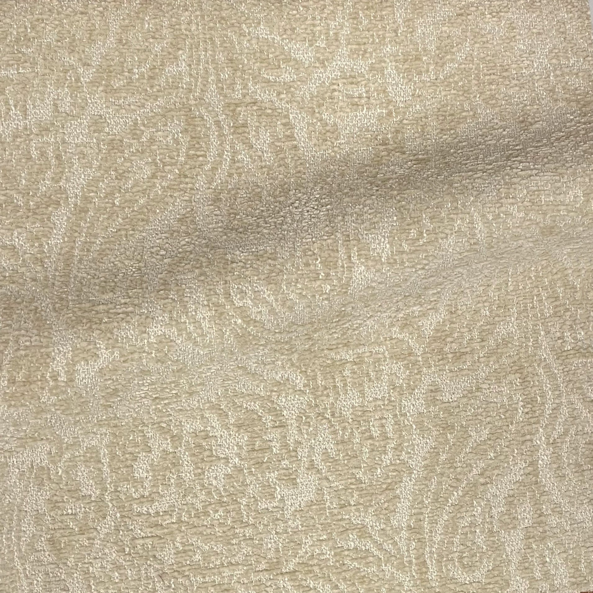 EVERLY - BOUCLE WRAP PAISLEY DESIGN JACQUARD UPHOLSTERY FABRIC BY THE YARD