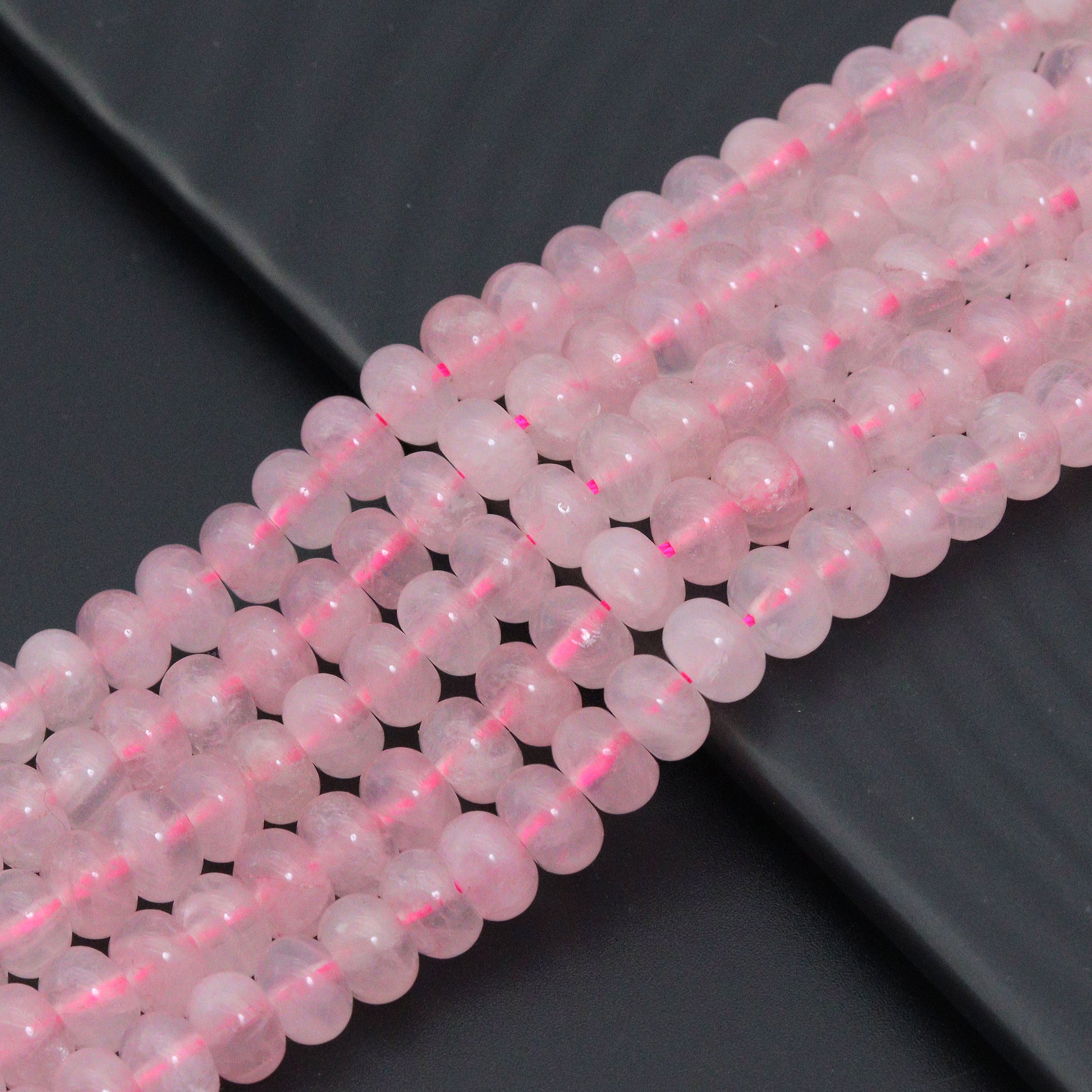27 Colors 5x8mm Smooth Rondelle Jade Beads, Sku#U2330