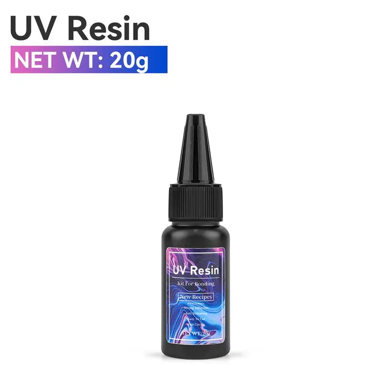 UV Epoxy Resin Glue for Jewelry Making | High Transparency Fast Drying Hardness