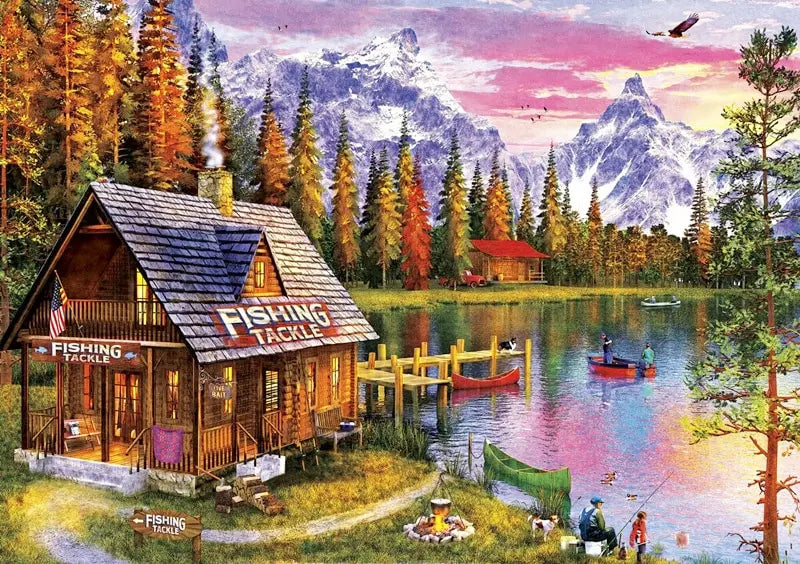 5D DIY Diamond Painting Landscape House Full Round Drill Embroidery Forest Scenery Cross Stitch Set Art Home Decor Gift
