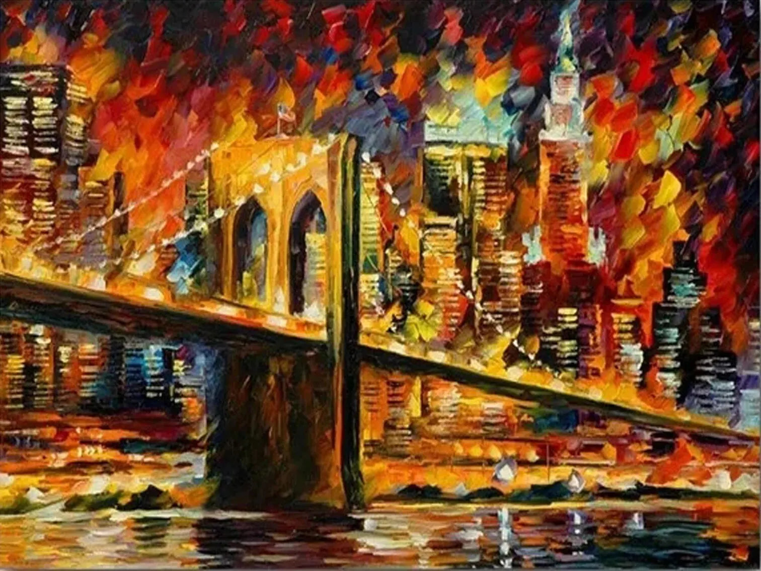 5D DIY Landscape Diamond Painting Kit Starry Sky Cross Stitch Diamond Embroidery Rhinestone Mosaic Art Home Decor Painting