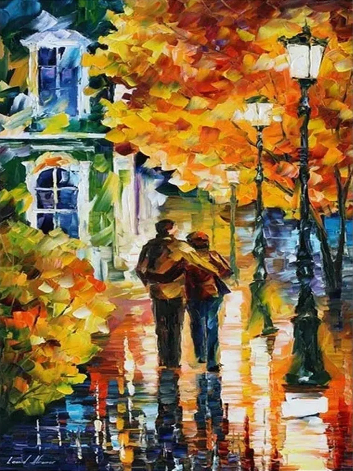 5D DIY Landscape Diamond Painting Kit Starry Sky Cross Stitch Diamond Embroidery Rhinestone Mosaic Art Home Decor Painting