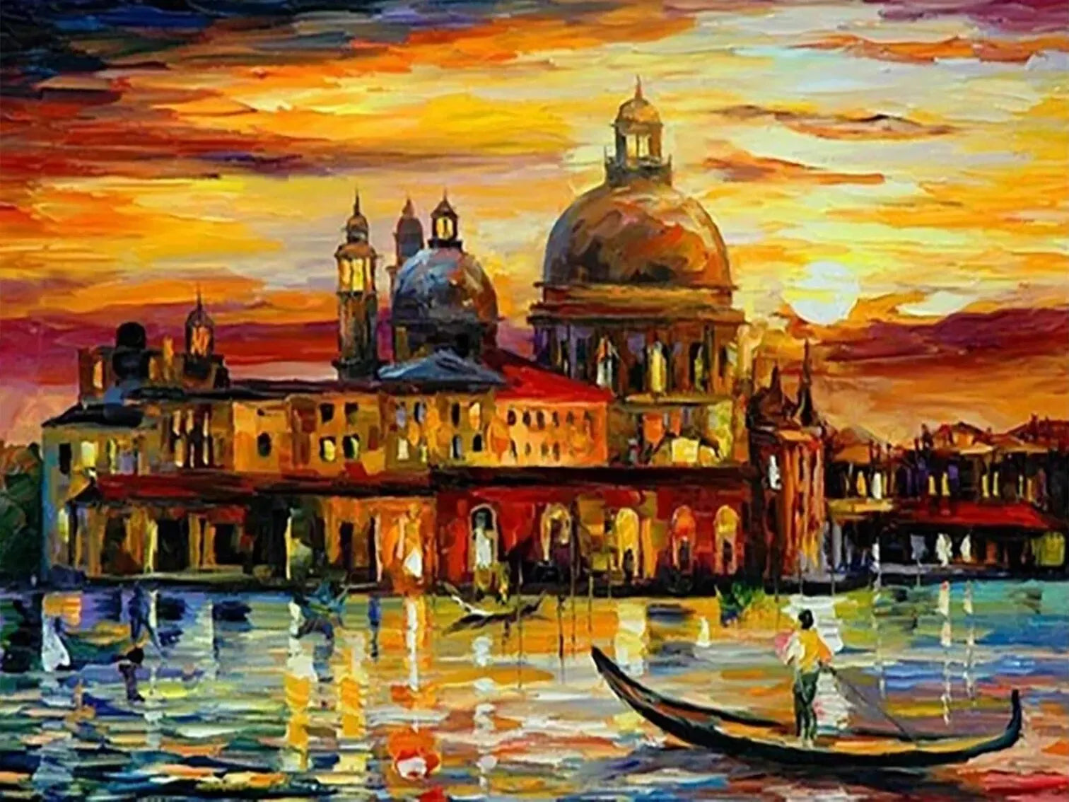 5D DIY Landscape Diamond Painting Kit Starry Sky Cross Stitch Diamond Embroidery Rhinestone Mosaic Art Home Decor Painting