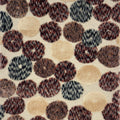 SEVILLA - GEOMETRIC PATTERN CUT VELVET JACQUARD UPHOLSTERY FABRIC BY THE YARD