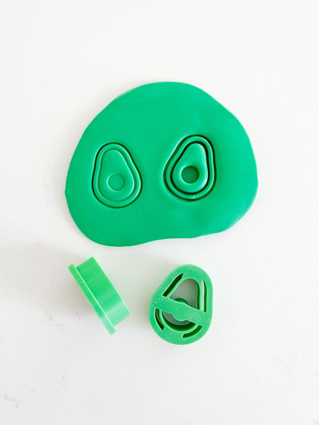 Avocado Polymer Clay Cutter - Dangle