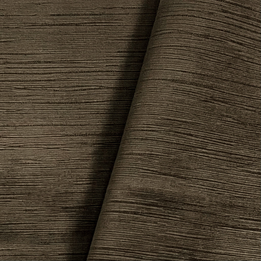 BENSON - TEXTURED MICROFIBER PLAIN VELVET UPHOLSTERY FABRIC BY THE YARD