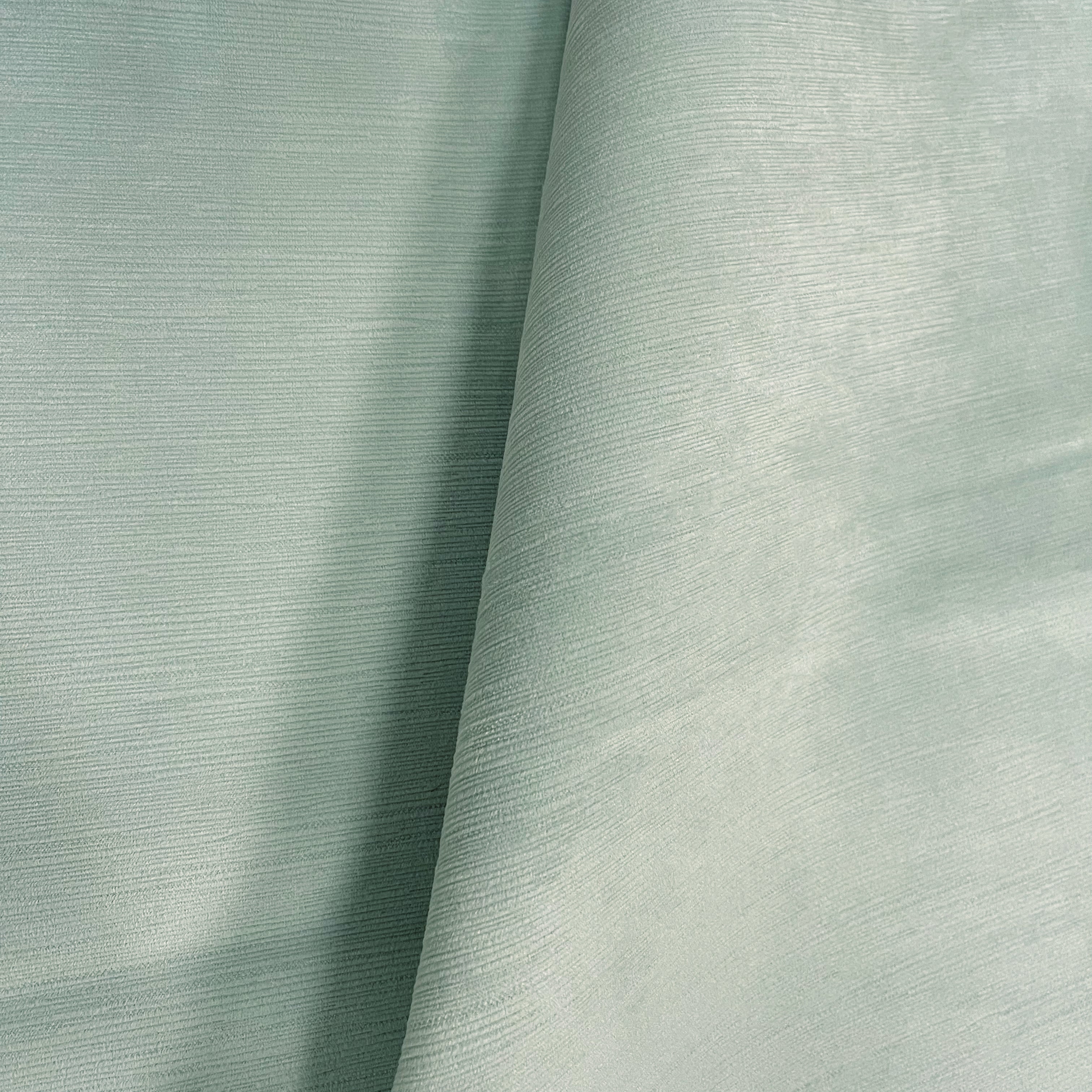 BENSON - TEXTURED MICROFIBER PLAIN VELVET UPHOLSTERY FABRIC BY THE YARD