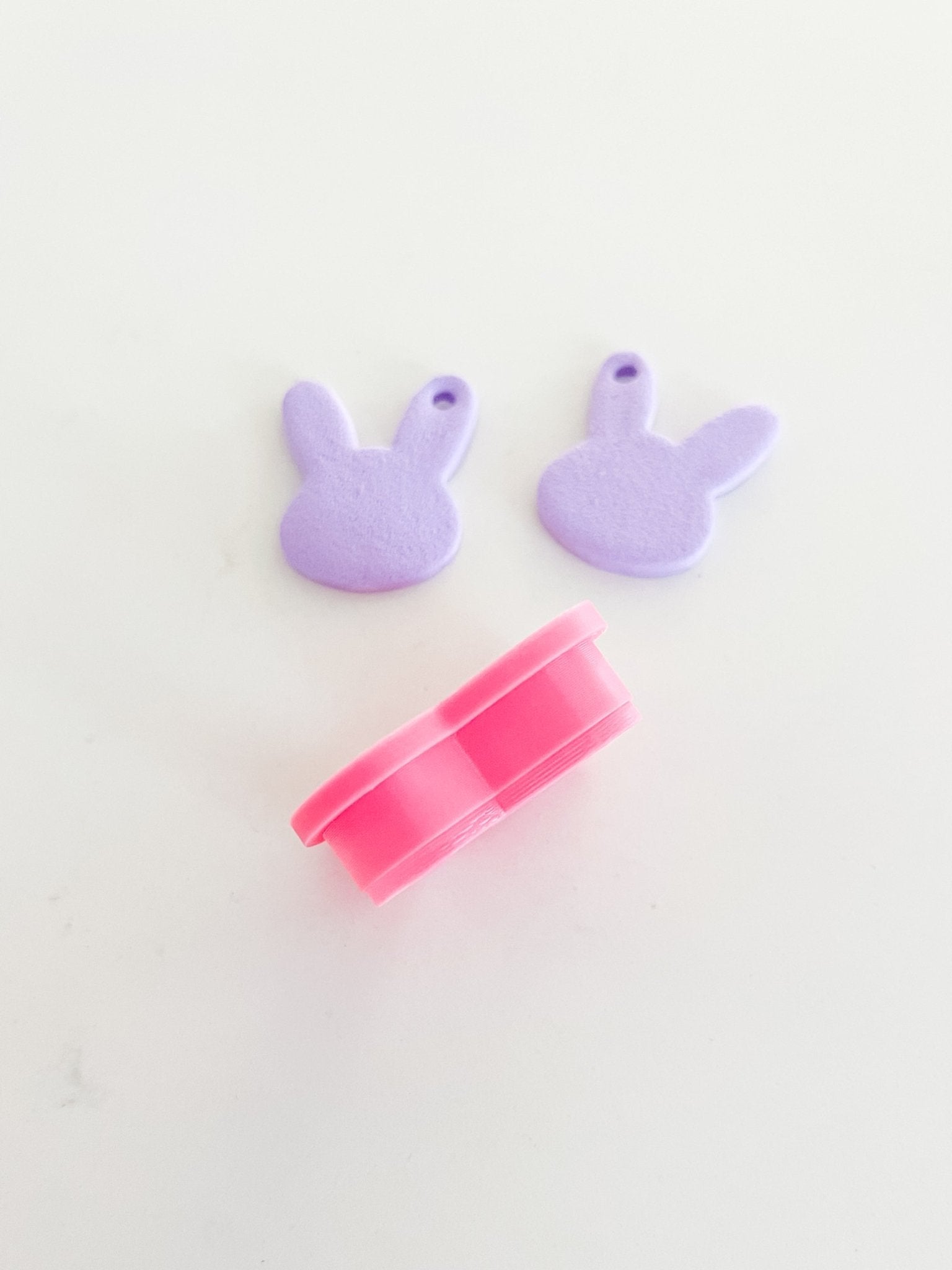 Bunny Polymer Clay Cutter - Dangle