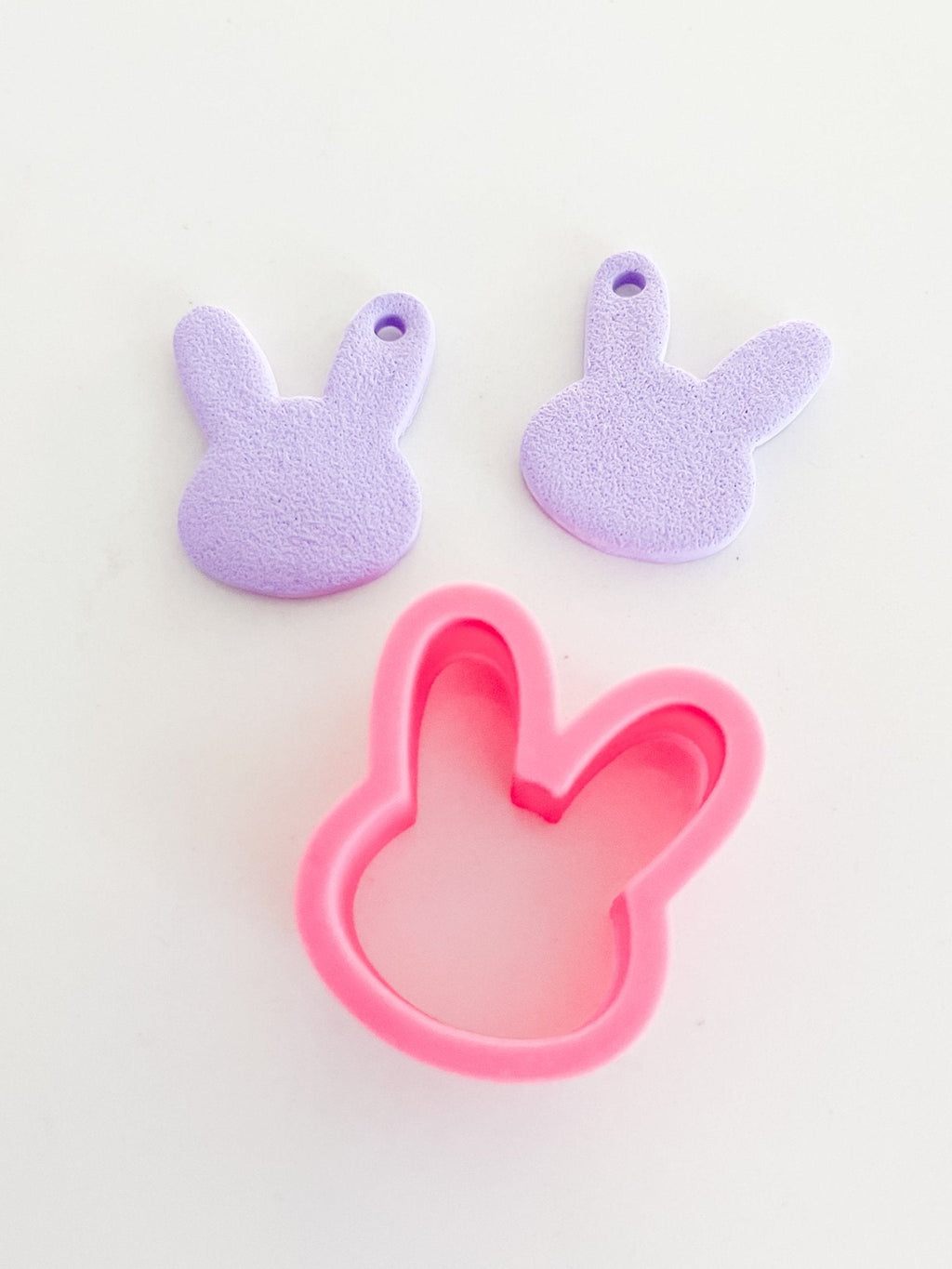 Bunny Polymer Clay Cutter - Dangle