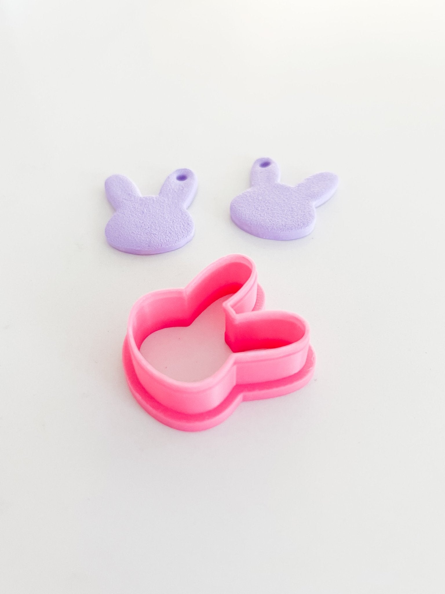 Bunny Polymer Clay Cutter - Dangle