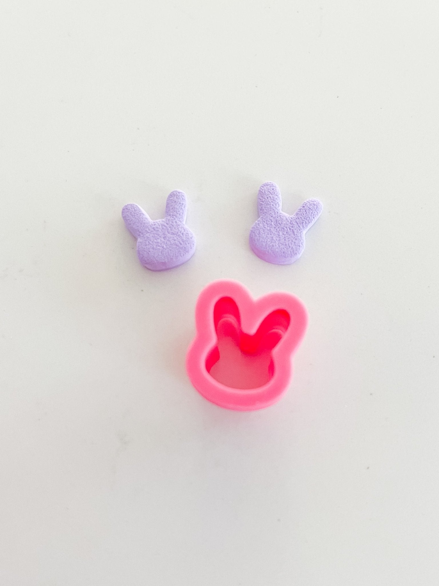 Bunny Polymer Clay Cutter - Stud