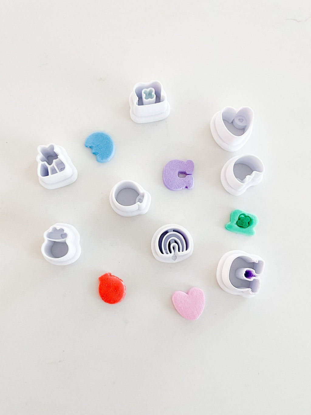 Lucky Charms Polymer Clay Cutter Set - Stud