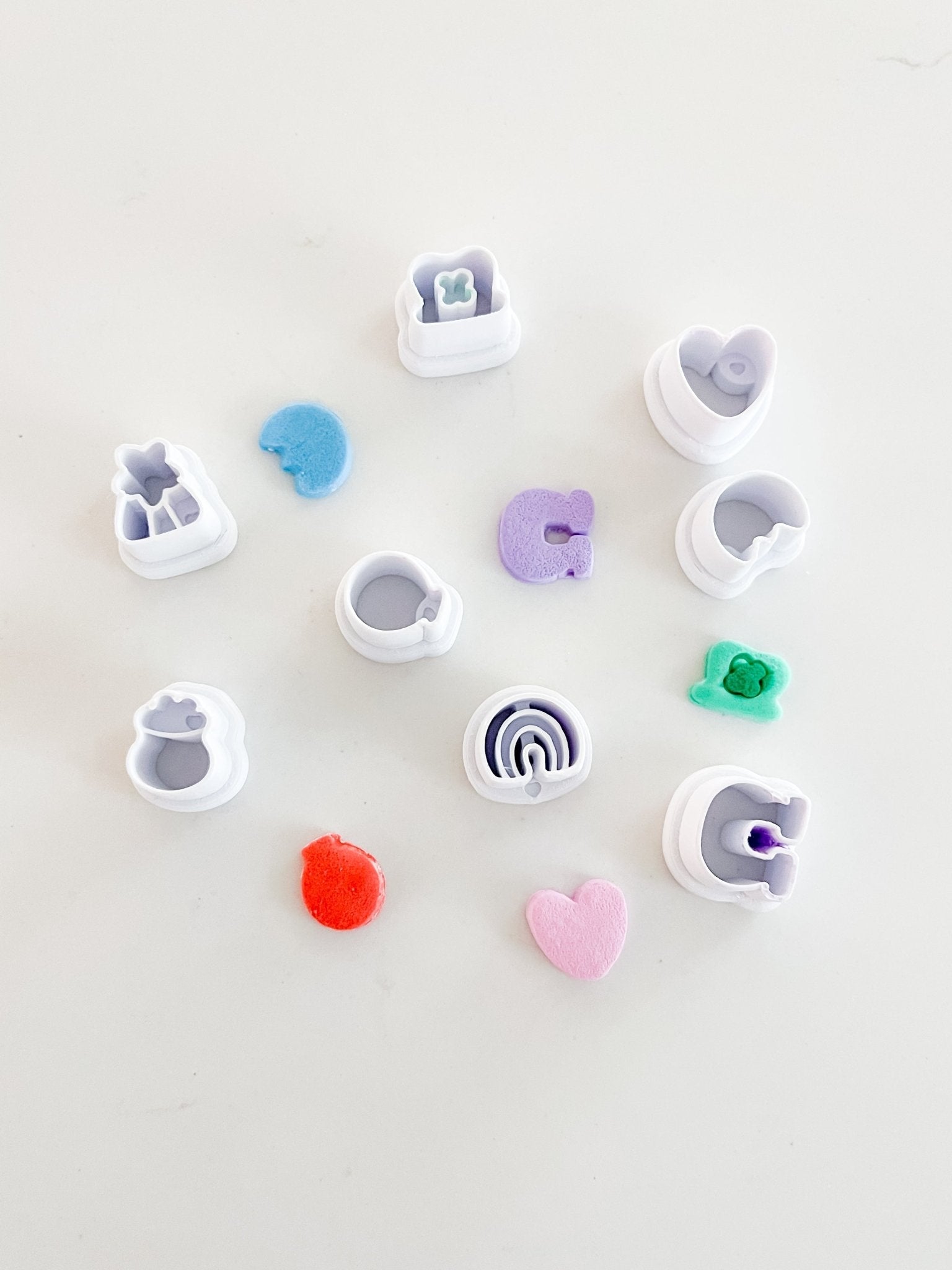 Lucky Charms Polymer Clay Cutter Set - Stud