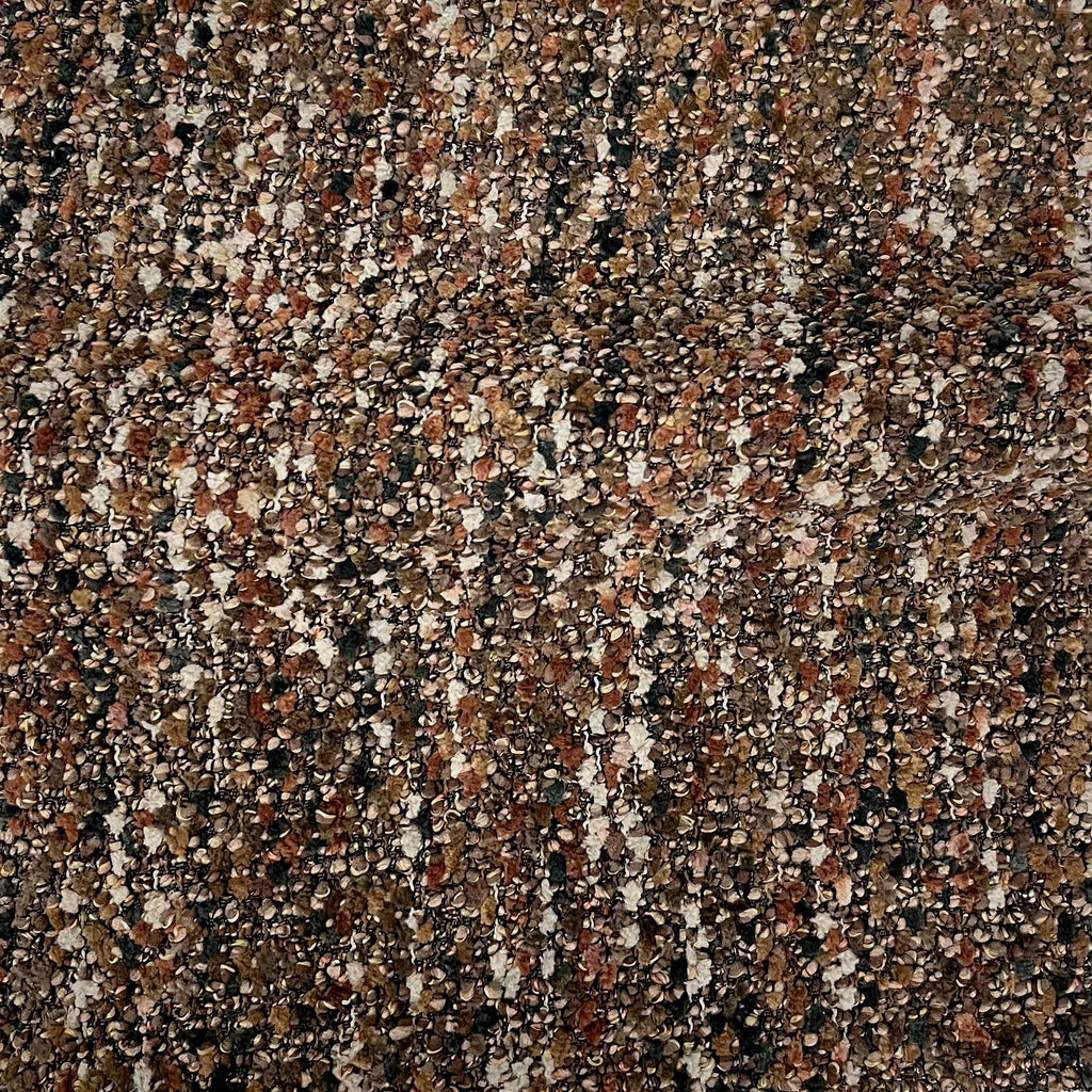 CORA - SOLID BOUCLE UPHOLSTERY FABRIC BY THE YARD