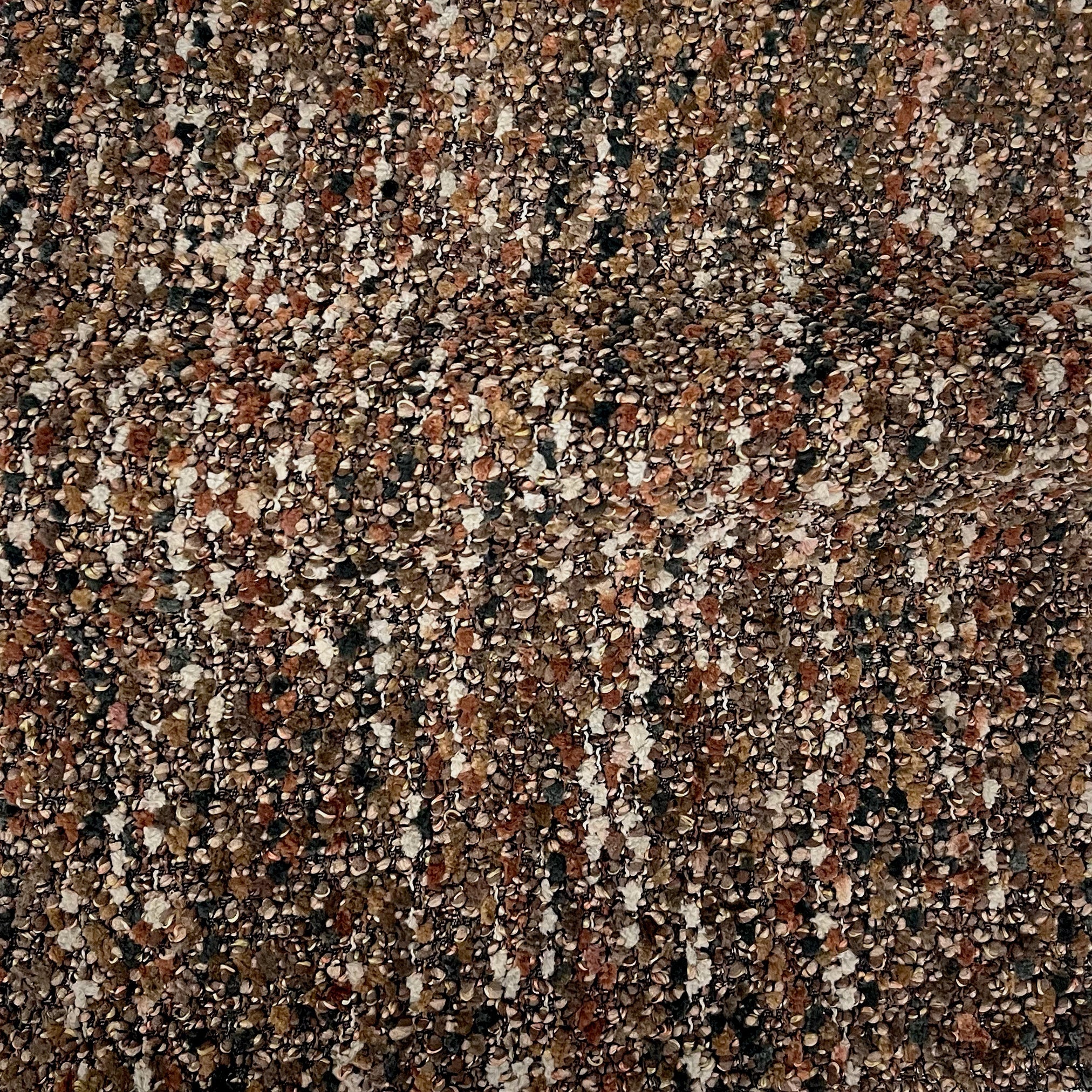 CORA - SOLID BOUCLE UPHOLSTERY FABRIC BY THE YARD