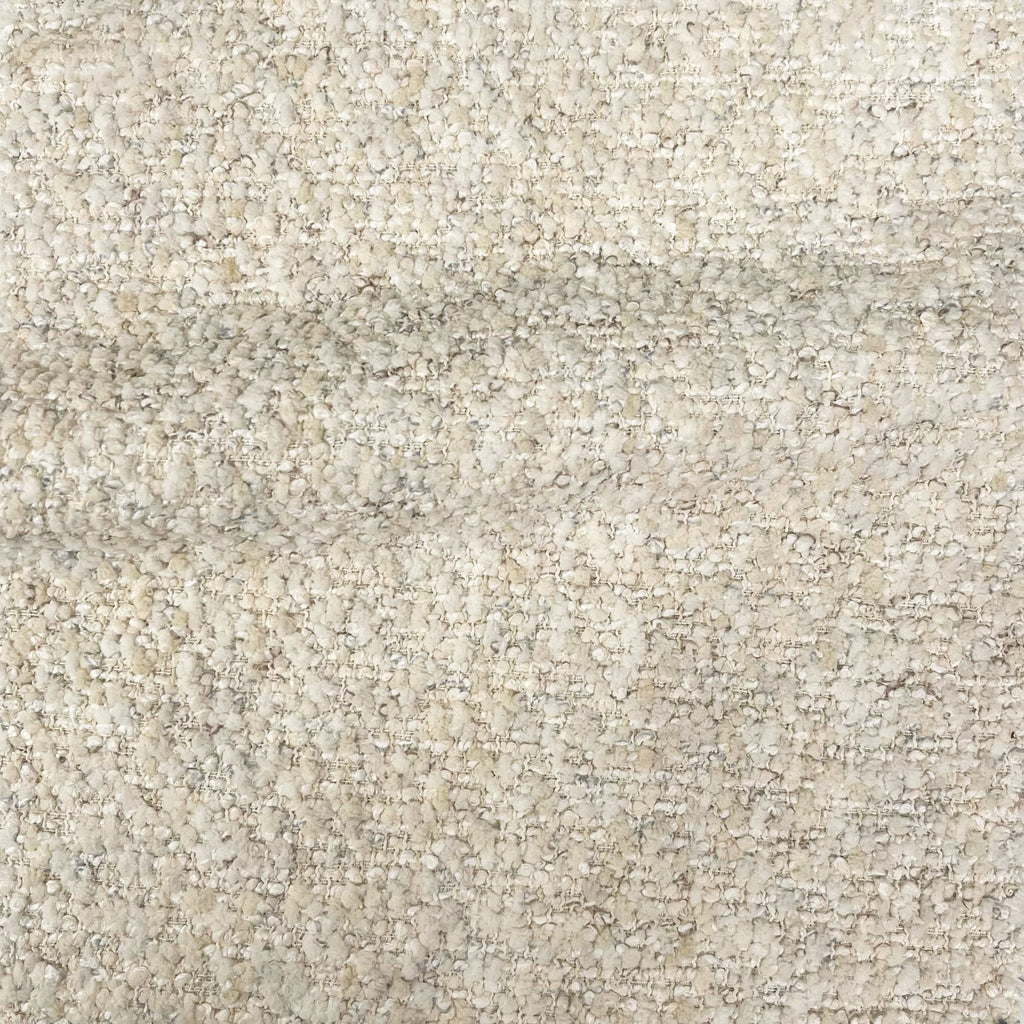 CORA - SOLID BOUCLE UPHOLSTERY FABRIC BY THE YARD