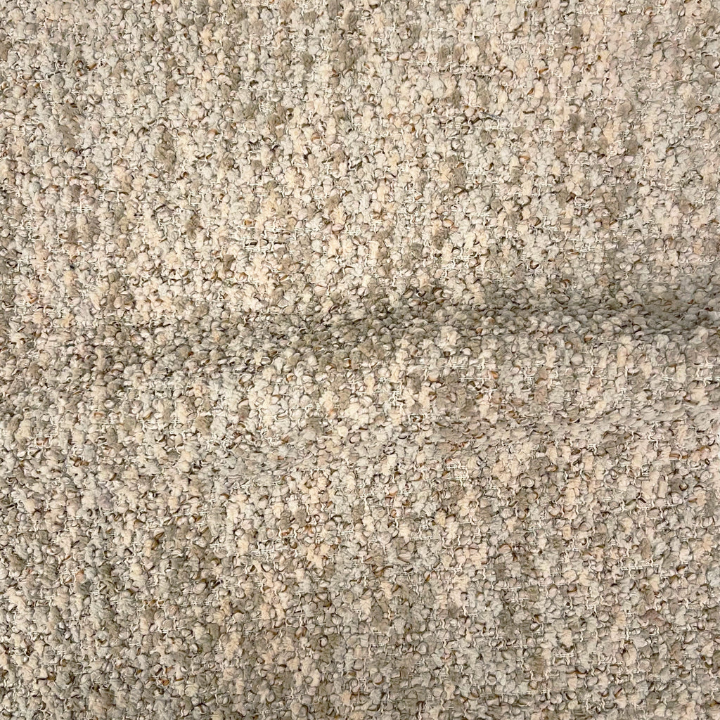 CORA - SOLID BOUCLE UPHOLSTERY FABRIC BY THE YARD