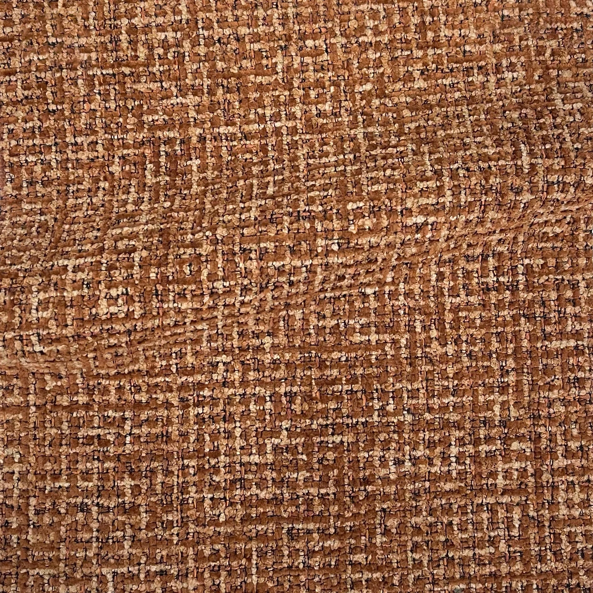 DEVON - BOUCLE YARN CHENILLE UPHOLSTERY FABRIC BY THE YARD