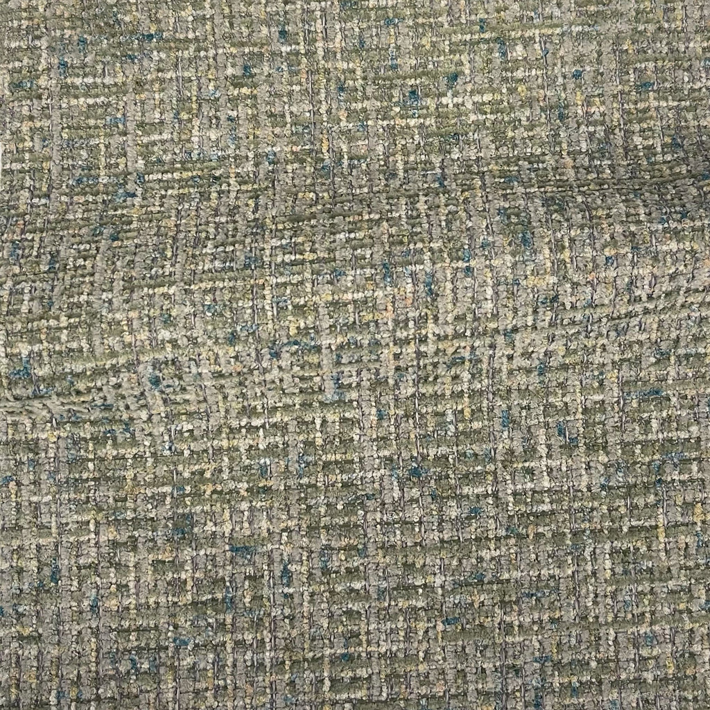 DEVON - BOUCLE YARN CHENILLE UPHOLSTERY FABRIC BY THE YARD