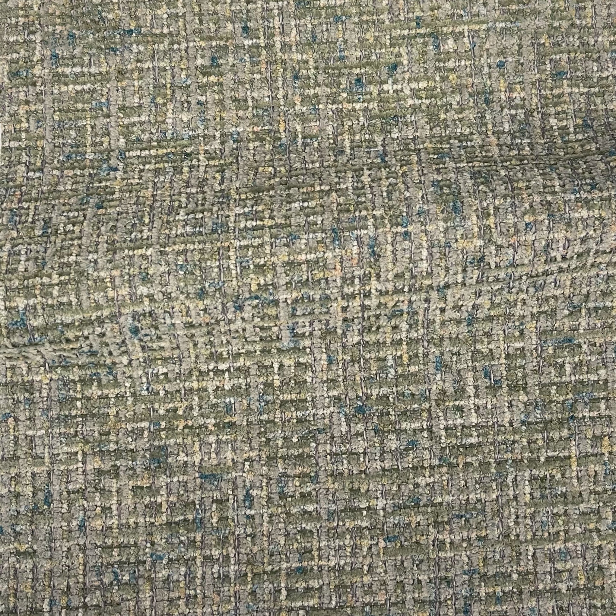 DEVON - BOUCLE YARN CHENILLE UPHOLSTERY FABRIC BY THE YARD