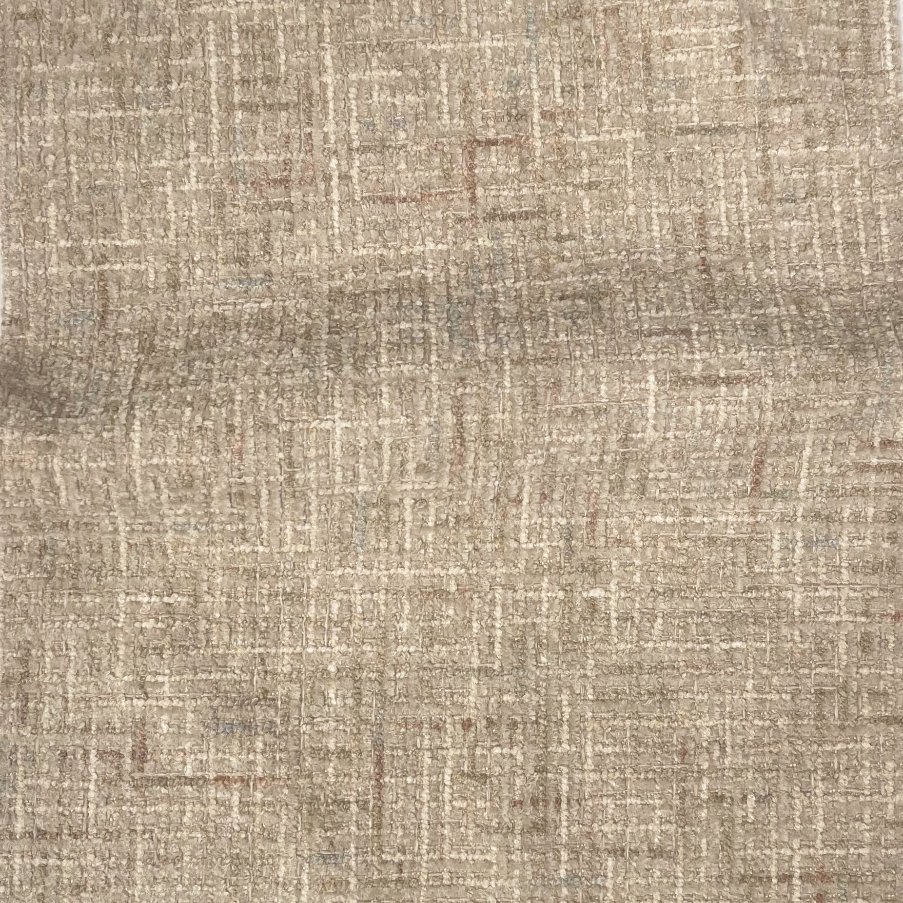 DEVON - BOUCLE YARN CHENILLE UPHOLSTERY FABRIC BY THE YARD